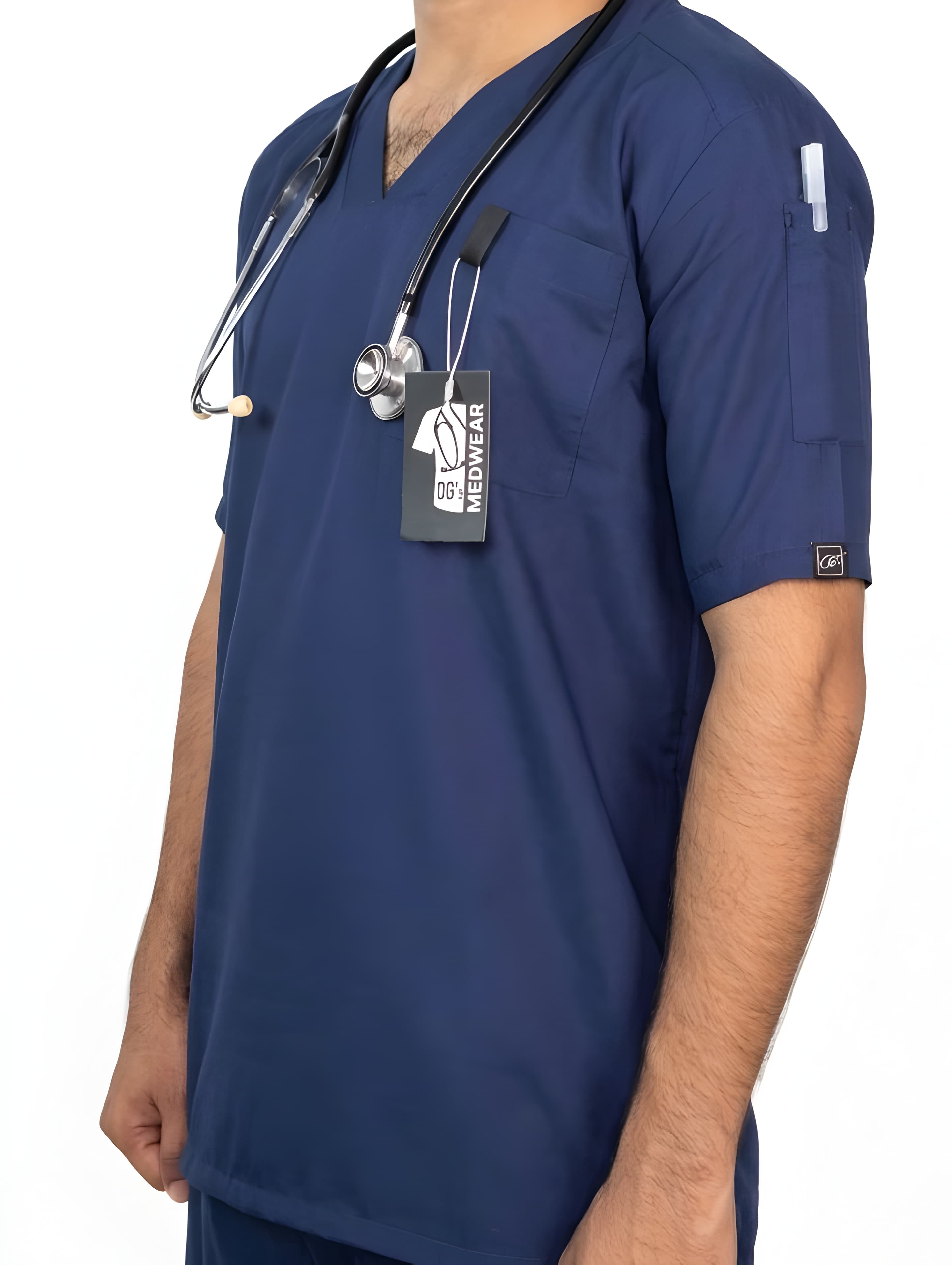 Aurex ─ Muted Navy Scrub