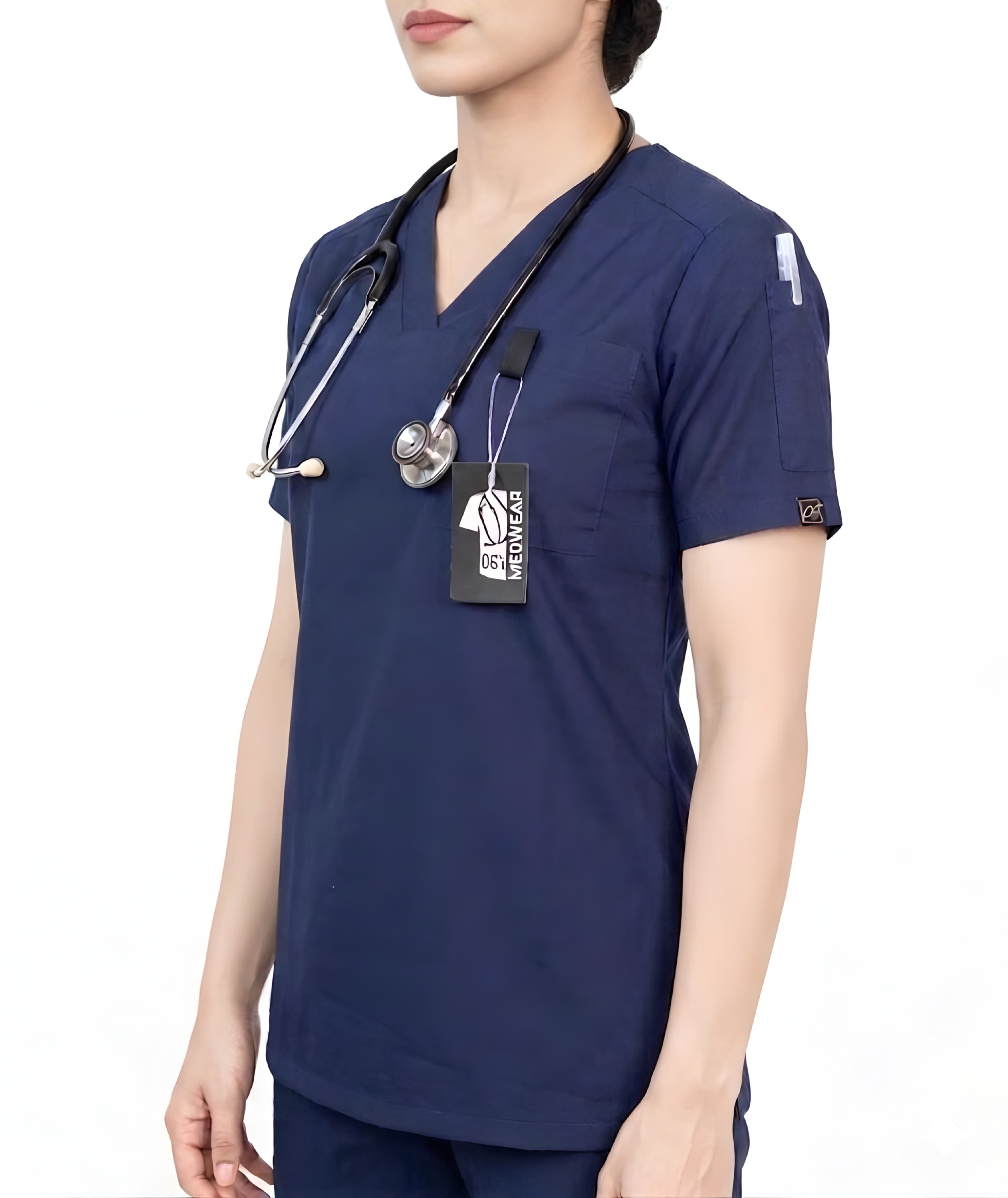 Aurex ─ Muted Navy Scrub - Image 3