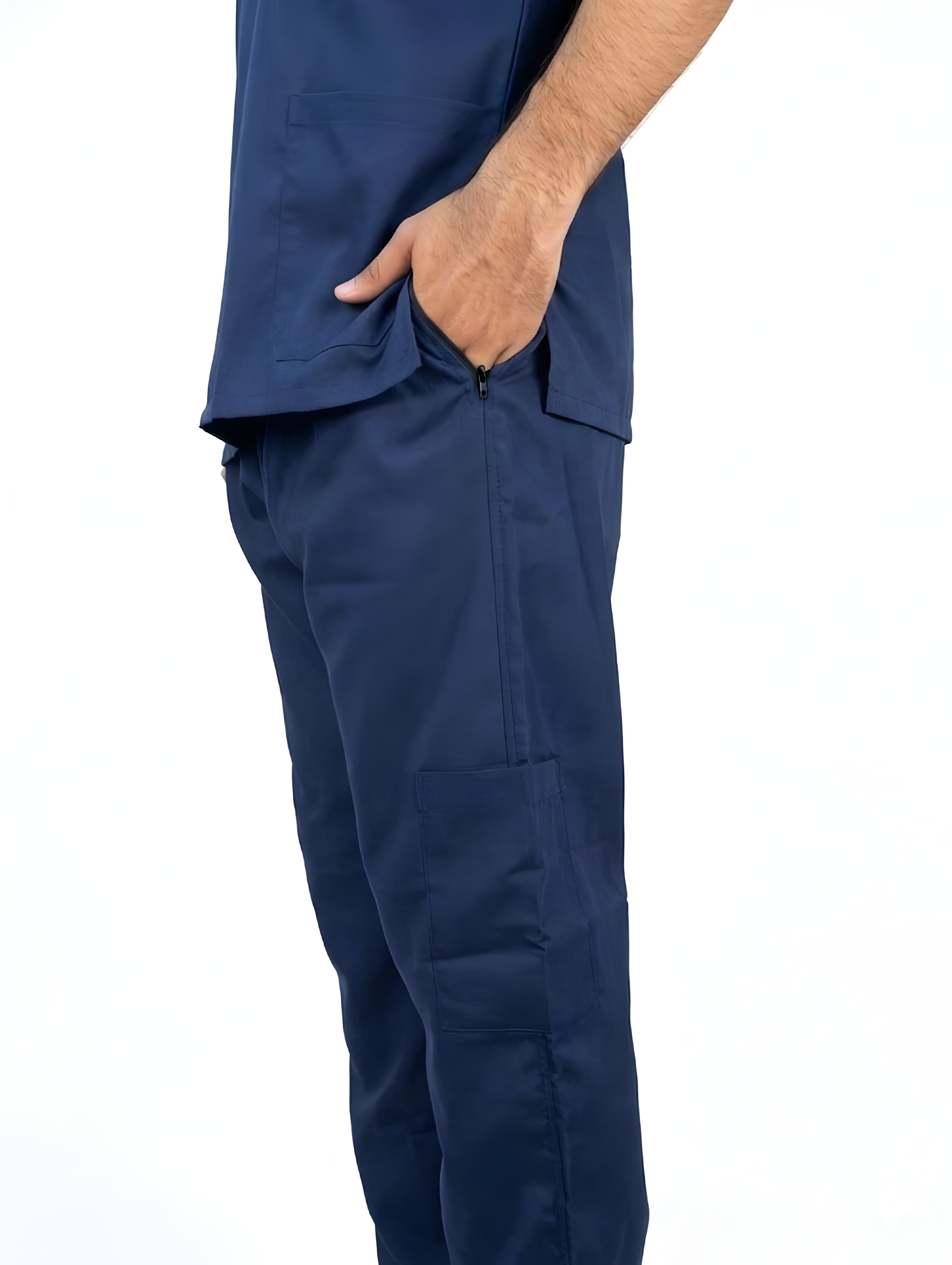 Aurex ─ Muted Navy Scrub - Image 5
