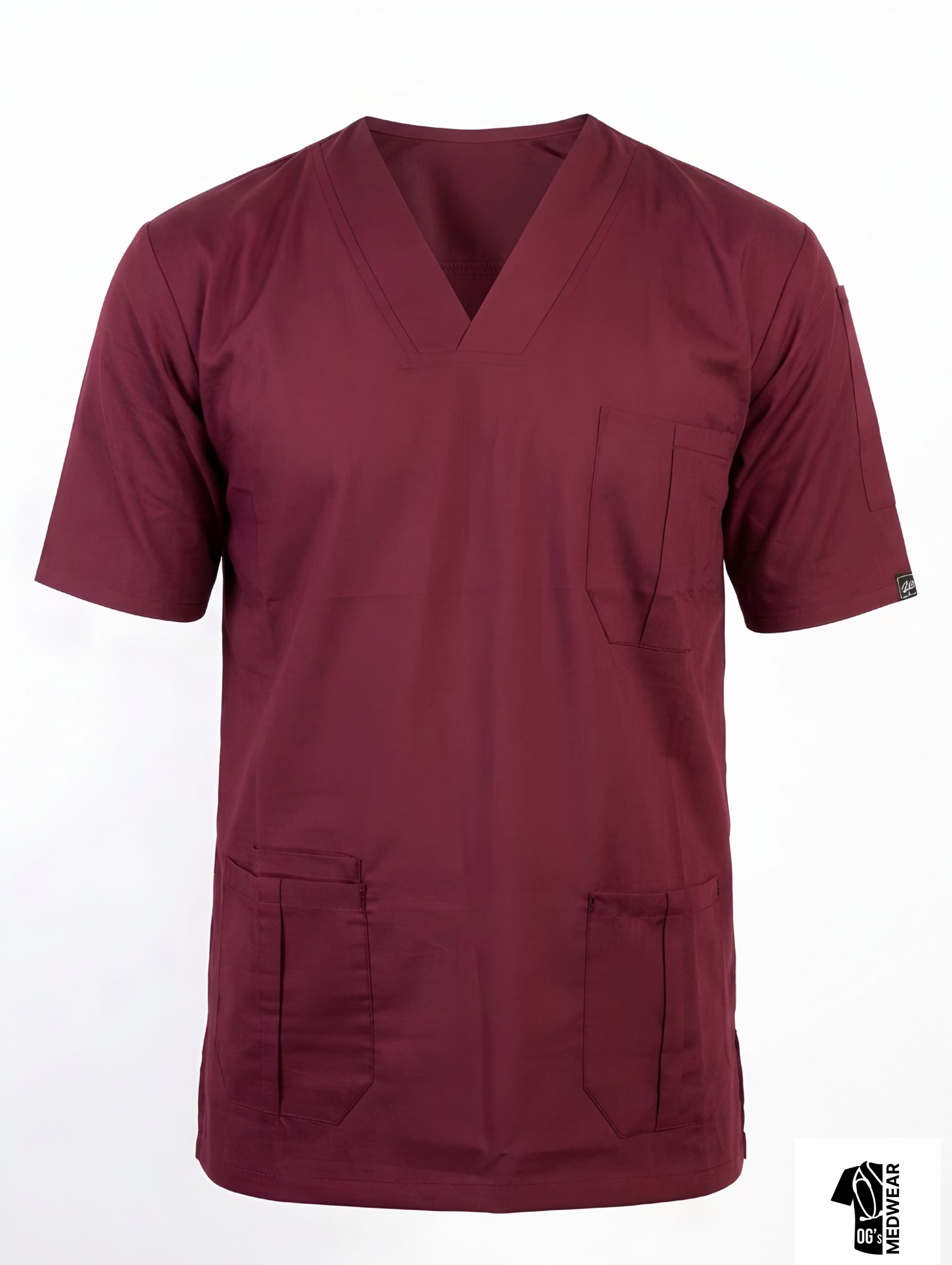 Aurex ─ Deep Aubergine Scrub - Image 7